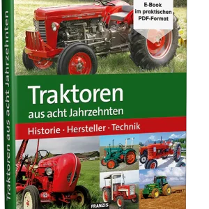 Traktoren aus acht Jahrzehnten