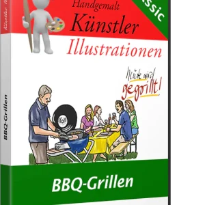Künstler-Illustrationen - BBQ