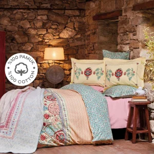 Sarah Anderson Akadia Bettwäsche-Set für Doppelbett 100% Baumwolle