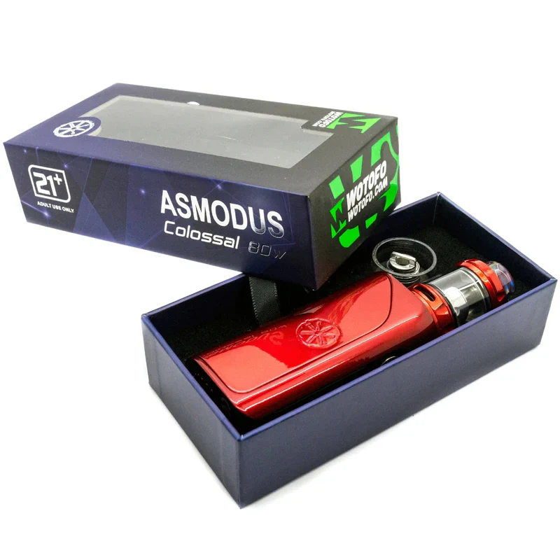 Asmodus Colossal 80W Mod mit Wotofo Flow Tank 4ml – Bild 5