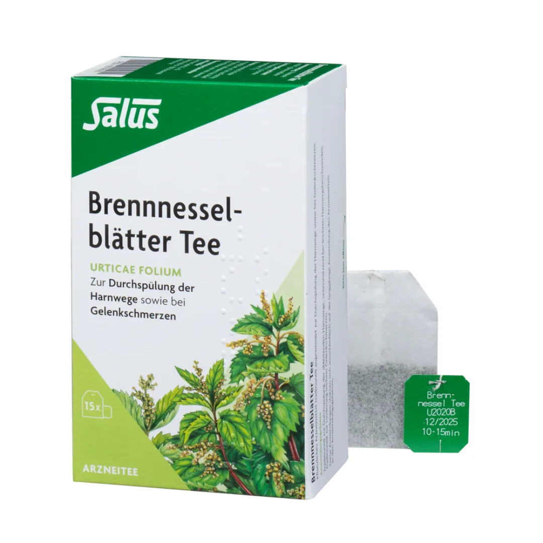 Brennnesselblätter Arzneitee Bio Filterbeutel Salus – Bild 2