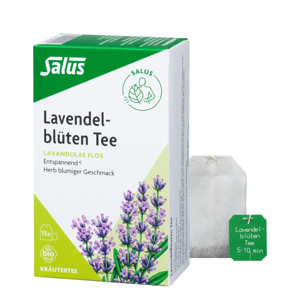 Lavendelblüten Tee Bio 15 Filterbeutel Salus