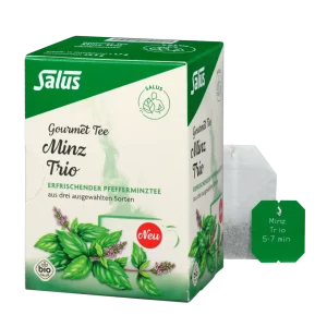 Gourmet Tee Minz Trio Bio 15 Filterbeutel Salus