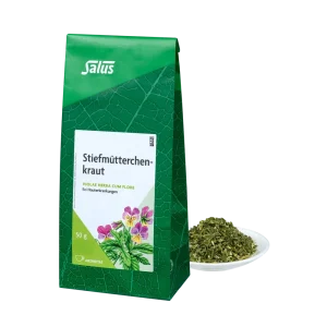 Stiefmütterchenkraut Tee lose 50g Arzneitee Salus