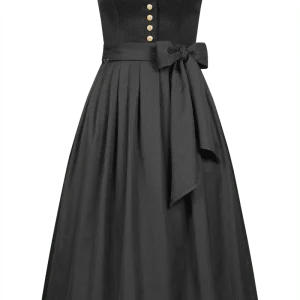 Midi-Dirndl mit Pliseerock